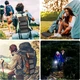 Powerbank Solar Charge 20000 мАч Повербанк з сонячною батареєю з ліхтариком та 4 сонячними панеллями чорний - зображення 7