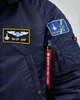 Аляска N-3B синя з нашивками 831 БрТА M - изображение 2