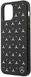 Панель Mercedes Silver Stars Pattern для Apple iPhone 12 Pro Max Black (3666339012748) - зображення 1