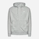 Толстовка на молнии мужская Nike M Nsw Club Hoodie Fz Ft BV2648-063 XL Светло-серая (193147704037) - изображение 6
