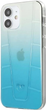 Etui Mercedes Transparent do Apple iPhone 12 mini Blue (3700740483688) - obraz 1