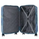 Чемодан средний Semi Line 24" (M) Polycarbonate/ABS-Plastic Blue Pattern (T5652-2) - изображение 2