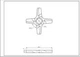 Ніж для м'ясорубки Zelmer/Bosch 10003883 D=55.5mm s=5mm Отвір=10x10mm NR8 ZMMA028X (A863109.00) (двосторонній) - зображення 2