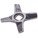 Ніж для м'ясорубки Zelmer/Bosch 10003883 D=55.5mm s=5mm Отвір=10x10mm NR8 ZMMA028X (A863109.00) (двосторонній) - зображення 4