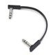 Патч-кабель для педалей экспрессии и футсвичей (RBO CAB F TRS 15 BK) ROCKBOARD Flat TRS Cable (15 cm) - изображение 1