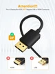 ​Кабель CableCreation CD0709 DisplayPort to HDMI 4K @ 60Hz 2.5м - изображение 2