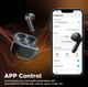 Навушники бездротові SOUNDPEATS Air3 Deluxe HS Black Bluetooth вкладиші aptx tws LDAC - зображення 4