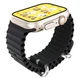 Смарт-годинник XO M8 Ultra wireless charging smart sports watch 1.91'45mm BT Call, Track, HeartRate, IP67 Чорний - изображение 3