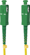 Patchcord światłowodowy Qoltec SC/APC - SC/APC Singlemode 9/125 G652D Simplex 0.5 m Żółty (5901878542805) - obraz 2