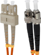 Patchcord światłowodowy Qoltec SC/UPC - ST/UPC Multimode 50/125 OM2 Duplex 1 m Pomarańczowy (5901878540634) - obraz 2