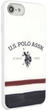 Панель U.S. Polo Assn Tricolor Pattern Collection для Apple iPhone 7/8/SE 2020/SE 2022 White (3700740475881) - зображення 2