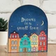 Вечный календарь "Dreams in a small town. Цветные домики", размер 160х140х60 мм - изображение 4