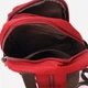 Сумка-рюкзак женская тканевая 6 л Vintage leather-22144 6 л Бордовая - изображение 7
