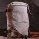 Сумка-рюкзак чоловіча Vintage leather-22156 20 л Сіра - зображення 9