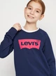 Подростковый свитшот Levi's Batwing Crewneck Sweatshirt 4E6660-B9G-LR 146-152 см (12A) Синий (3665115691818) - изображение 4