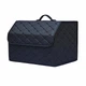 Органайзер в багажник/машину средний 41х31х30 см из еко кожи Trunk Box черный (GS-105911) - изображение 1
