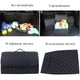 Органайзер в багажник/машину маленький 31х31х30 см из еко кожи Trunk Box черный (GS-154731) - изображение 6