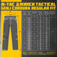 Джинсы тактические синие M-Tac Tactical Gen.I Cordura Regular Fit Размер 32/36 с карманом для магазина АК/М - изображение 13