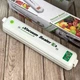 Вакуумный упаковщик аппарат для вакуумной упаковки вакууматор бытовой автоматический для длительного хранения продуктов пакеты для вакууматора - изображение 5