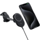 Автодержатель с беспроводной зарядкой Pitaka MagEZ Car Mount Pro 2 Car Vent Black (Tesla) (CM2302T) - изображение 5