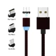 Кабель Магнітний Для Зарядки Телефона Смартфона 3в1 Magnetic MicroUSB+Type-C+Lightning 1м|3A| Чорний - зображення 2