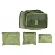 Набор дорожных органайзеров Laundry Pouch Travel 6 шт Зеленый - изображение 2