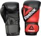 Боксерские перчатки Reebok Combat Leather 16 унций Красно-черные (RSCB-10110RD-16) - изображение 1