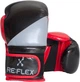 Боксерские перчатки RE:FLEX BXG-1600 PU 12 унций Черный / Красный - изображение 2