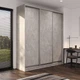 Шафа-купе Viant Ligth2 ДСП 2400х600x2200 мм Індастріал - зображення 1