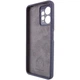 Чохол Silicone Cover Lakshmi Full Camera (AAA) для Xiaomi Redmi Note 12 4G Темно-синій / Midnight blue - изображение 4