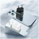 30W зарядний пристрій Baseus Charger для Iphone, Apple, Samsung, Xiaomi PD type-C швидка зарядка біла - зображення 7