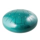 Глюкофон 12" (30см) 11 нот Hluru Huashu THF11-12 Malachite Carbon Steel Tongue Drum - зображення 3