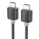 Кабель HDMI HOCO HDTV 2.0 Male to Male 4K HD data cable US08 | 3m, 4K, HDMI2.0, 18 Gbps| Черный - изображение 4