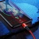 Кабель Baseus Halo data cable USB to USB Type-C 3 A 0.5 м Red (CATGH-A09) - изображение 2