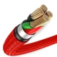 Кабель Baseus Halo data cable USB to USB Type-C 3 A 0.5 м Red (CATGH-A09) - изображение 3