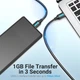 Кабель для синхронізації USB-MicroUSB-B 3.0 Vention PVC Round nickel-plated 5Gbps 1.5 м Black (YM0209) - зображення 3