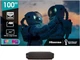 Мультимедийный проектор Hisense ‎100L5F-B12 4K 2500 Лм Wi-Fi Bluetooth с динамиками - изображение 4