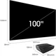 Мультимедийный проектор Hisense ‎100L5F-B12 4K 2500 Лм Wi-Fi Bluetooth с динамиками - изображение 5