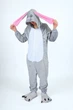Піжама Дитячі Кігурумі Сліп Kigurumi Кролик Багз Банні Заєць Сірий 110-120 см. (2057/2) - зображення 3