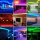 Комплект светодиодная цветная RGB Led лента 5 м 5050 с блоком и пультом управления - изображение 5