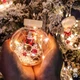 Гирлянда светодиодная штора Шары с наполнением,10 шт,золото,с переходником ZB-006 G - изображение 6