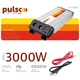 Перетворювач напруги PULSO / ISU-3000 /12V-220V/3000W/ USB-5VDC2.0A/син.хвиля/клеми - зображення 2