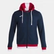 Чоловіча спортивна кофта Joma CONFORT II ZIP-UP HOODIE синій,червоний M 101963.336 M - зображення 3