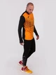 Мужская спортивная кофта Joma Elite VIII Черный Оранжевый M (101930.108) - изображение 8