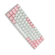 Механічна клавіатура Manthon KA6406 (64 клавіші, USB Type-C, White/Pink) - зображення 3