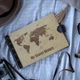 Фотоальбом с деревянной обложкой "MY TRAVEL HISTORY" 21х33,5 см FILWOOD - изображение 1