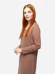 Ночная рубашка женская ROZA 230438 S Коричневая (4824005685323) - изображение 3