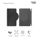 Чохол-книжка на планшет OPPO Pad Air, Smart Case, Black, підставка для планшета 10.36 , шкіряний, мікрофібра, на магніті, ArmorStandart (ARM62658) - зображення 3