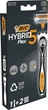 Станок для бритья Bic Flex 5 Hybrid с 2 сменными картриджами - изображение 1