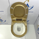 Унітаз підвісний SIA Lumen Gold Elegans безобідковий з сидінням Slim Soft-close 480x360x310 T1130 - изображение 5